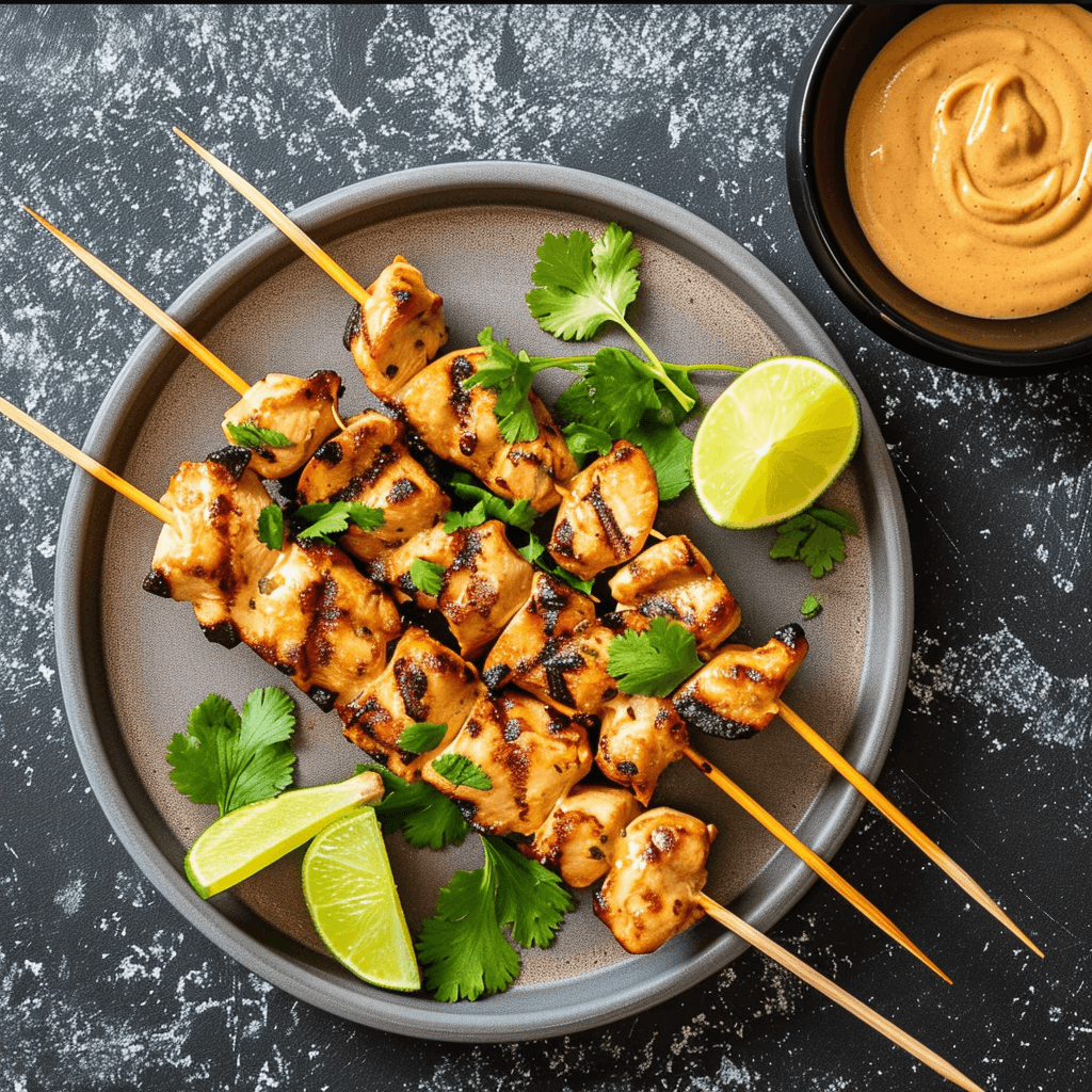 Satay-Spieße Rezept (Indonesien) – AsiaFoodLove